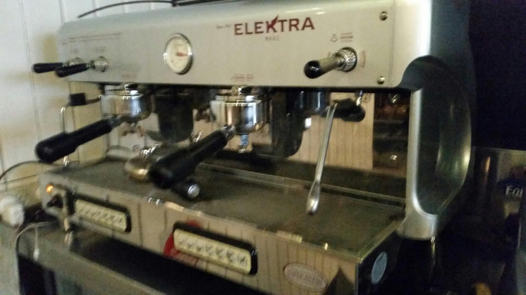 Elektra Coffee Machine 2 group Gold Cup Espresso Services
